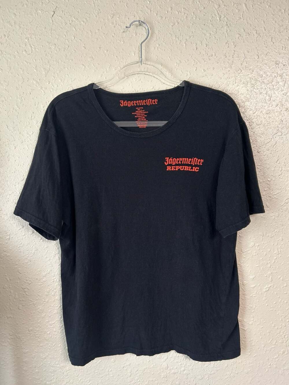 Jägermeister Republic Texas Graphic T-Shirt Size L